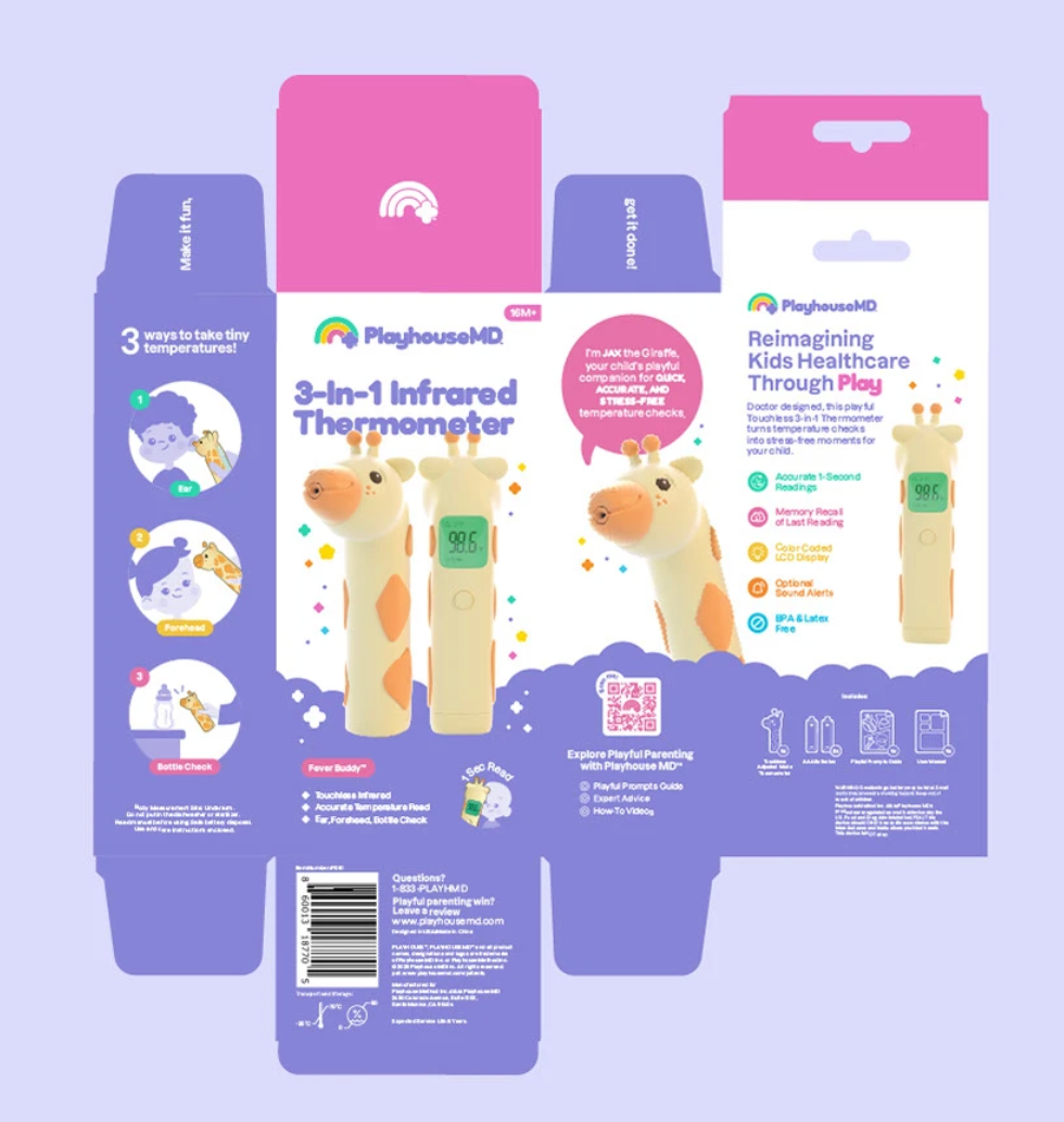 Højkvalitets skin til pandetermometer